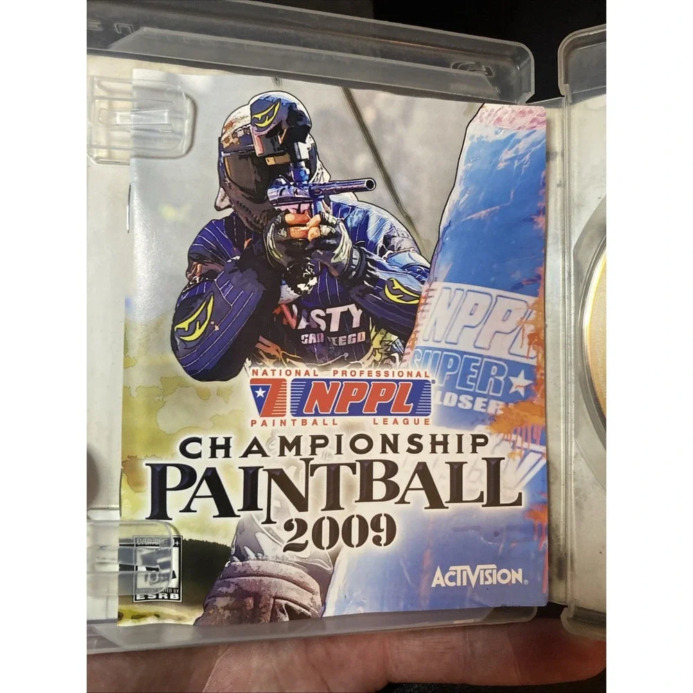 NPPL Championship Paintball 2009 (Sony PlayStation 3, 2008)(Complete)(Tested)